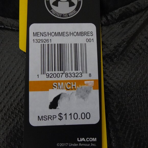 Under Armour Rain Jacket Men's Size S Gray Full Zip Unstoppable Swacket - Picture 7 of 9